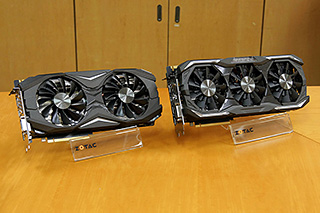 ハイエンドカードも静音」に、GeForce GTX 1080のチューンモデル「AMP