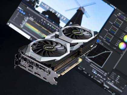 4K動画編集PCに足すならこれ! MSI「GeForce RTX 2080 VENTUS 8G OC