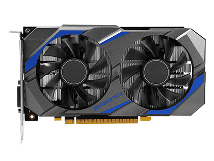 玄人志向のGeForce GTX 1050 Tiに新モデル、デュアルファン仕様で補助