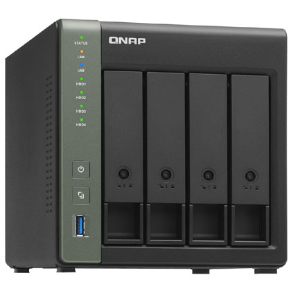 10GbE対応の4ベイNAS「QNAP TS-431KX」が発売、1GbEポートも2基搭載