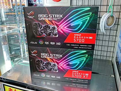 グラフィックボード・グラボ・ビデオカード ROG STRIX RX5700 O8G