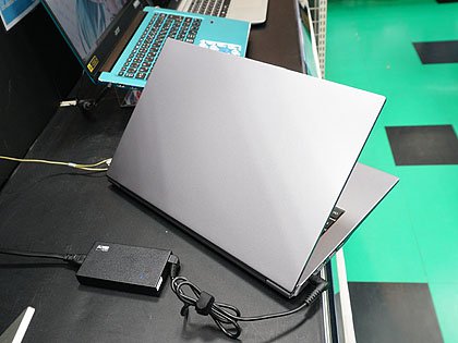 14インチで約970gの軽量ノート「eX.computer N1430J-500/T」が発売