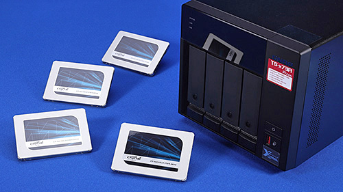 4TB SSD×4 + 10GbEで最速NASを構築、実測1.2GB/sでクリエイター用途も