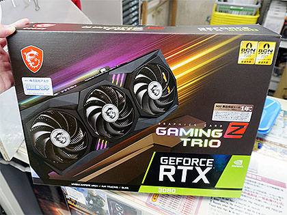 GeForce RTX 3080のメモリ12GB版が登場。価格は20万円以上で、RTX 3080