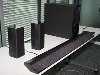 ソニー、ワイヤレスリアでリアル5.1chのサウンドバー上位機「HT-RT5