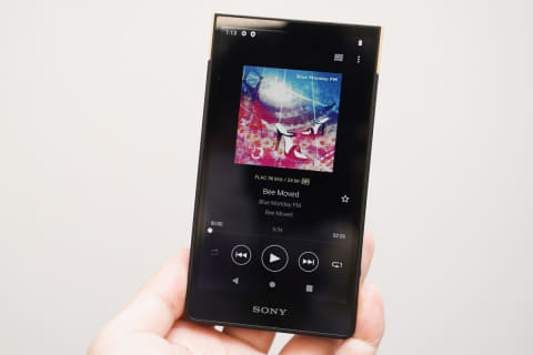 ソニー新ウォークマン「NW-ZX707」。ストリーミング長時間再生
