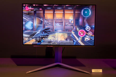 LG、360Hz駆動/1msの24.5型ゲーミングモニター。16型モバイル型も - AV
