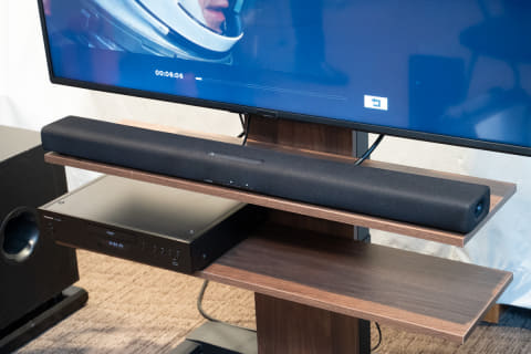 ヤマハ、イネーブルドスピーカー内蔵Dolby Atmos対応サウンドバー「SR