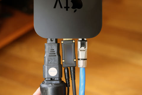 Apple TV 4Kは電源ケーブル交換で配信最強画質プレーヤーに! サエク