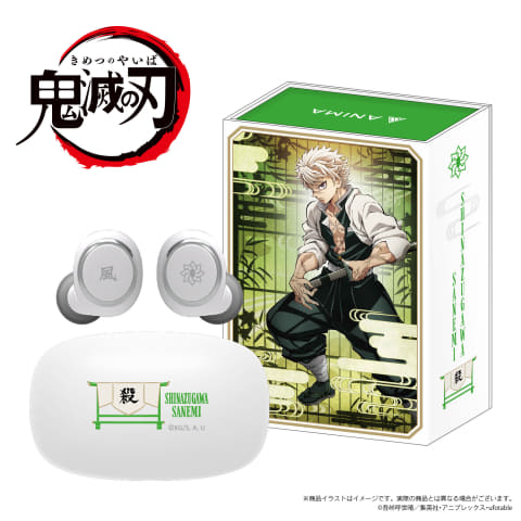 鬼滅の刃」“柱”完全ワイヤレス9種類。オンキヨー・ANIMAイヤフォン