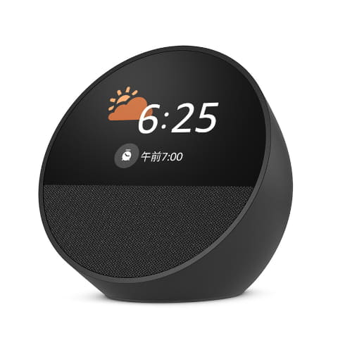 ディスプレイ進化、Amazon「Echo Spot(2024年発売)」。プライム会員は