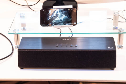 レビュー】机に置けるサイズで衝撃の立体音響「OPSODIS 1」を聴く