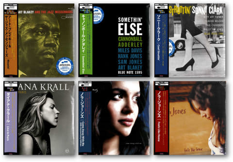 HMV、ノラ・ジョーンズなどジャズ名盤レコード6作を180g重量盤で復刻