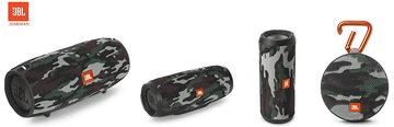 JBLの防水Bluetoothスピーカー「XTREME」などに、迷彩柄の“スクワッド