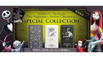 ナイトメアー・ビフォア・クリスマスデザインの限定ウォークマン - AV