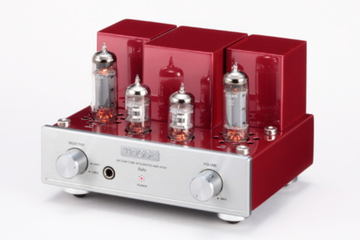 トライオード、純白カラーの真空管アンプ「Pearl」。赤モデルは価格