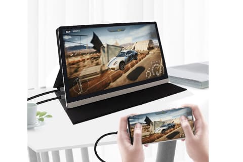 15.6型でタッチ操作できる4K/HDRモバイルディスプレイ。39,800円 - AV