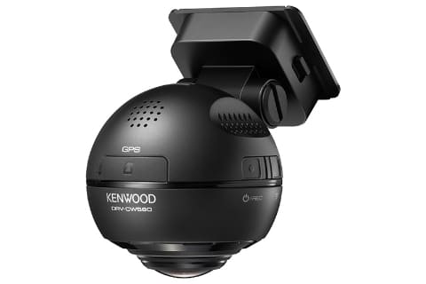 ケンウッド、球体型の360度撮影ドラレコ。業界最高約466万画素 - AV Watch