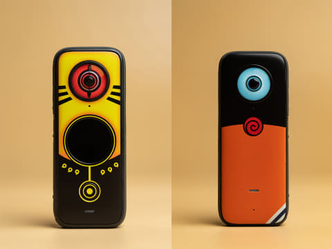 NARUTOコラボ「Insta360 ONE X2」。ナルトとサスケの2機種 - AV Watch