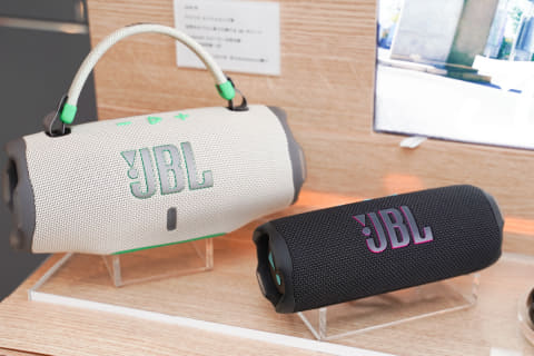 モバイルバッテリにもなるJBLスピーカー「Charge 6」。USB-Cで48kHz
