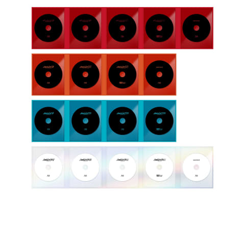 ヱヴァ新劇場版＆シン・エヴァ、初商品化を含む全バージョン網羅したBD