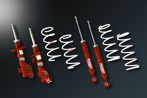 SPK、ダイハツ「コペン」用SHOWA TUNING「SPORTS Evolution-極