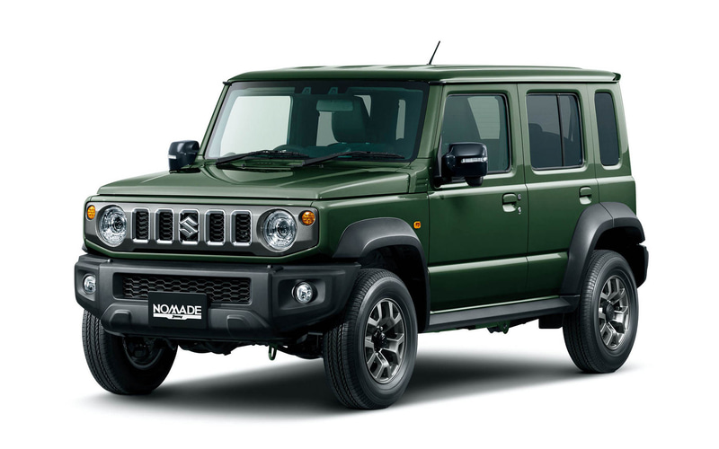 待望の5ドア、スズキ「ジムニー ノマド」デビュー ワングレードで5速MT