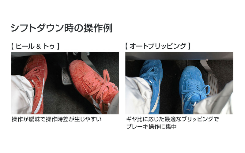 ピボット、NDロードスターのMT車専用オートブリッピング機能付き