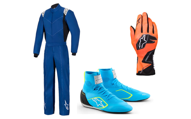 アルパインスターズ、カート用「レーシングギア」2026年モデル 新製品