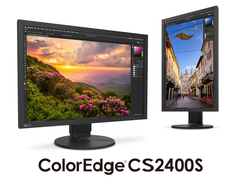 EIZO、ケーブル1本で画面表示&70W給電「ColorEdge CS2400S」。10.8万円