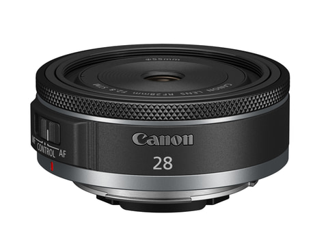 キヤノン、RFマウント最薄・最軽量のパンケーキレンズ「RF28mm F2.8