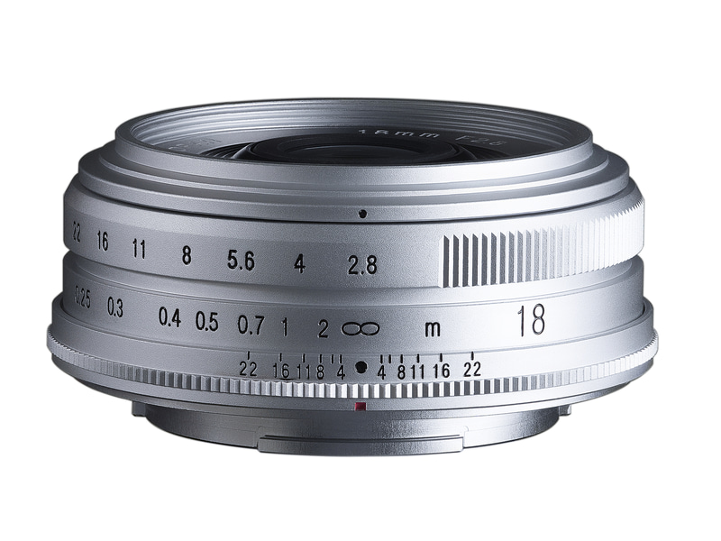 富士フイルムX用「COLOR-SKOPAR 18mm F2.8 Aspherical」の発売日が決定