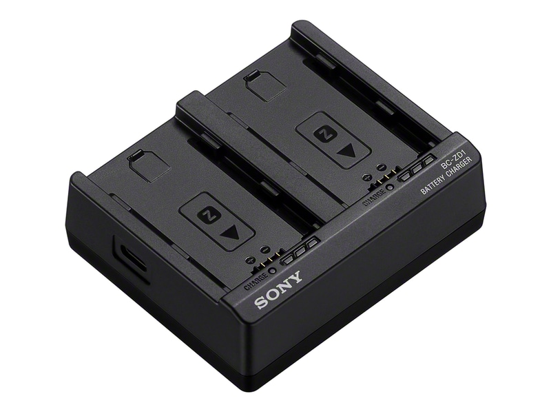 ソニー、「NP-FZ100」を2個同時に急速充電するバッテリーチャージャー