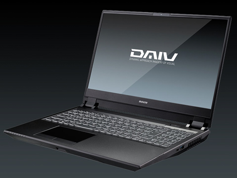 マウス、15.6型ノート「DAIV 5N」に4K有機EL搭載モデル - デジカメ Watch