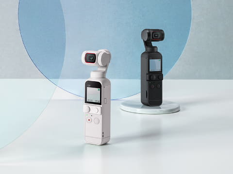 DJI Pocket 2」に新色サンセットホワイトが登場。Vlog向け新セットで5