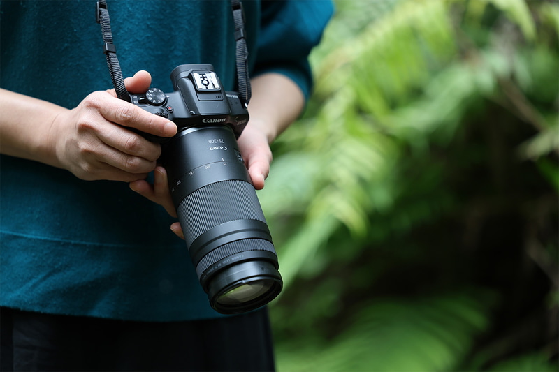 キヤノン、3万円台で買える望遠ズームレンズ「RF75-300mm F4-5.6
