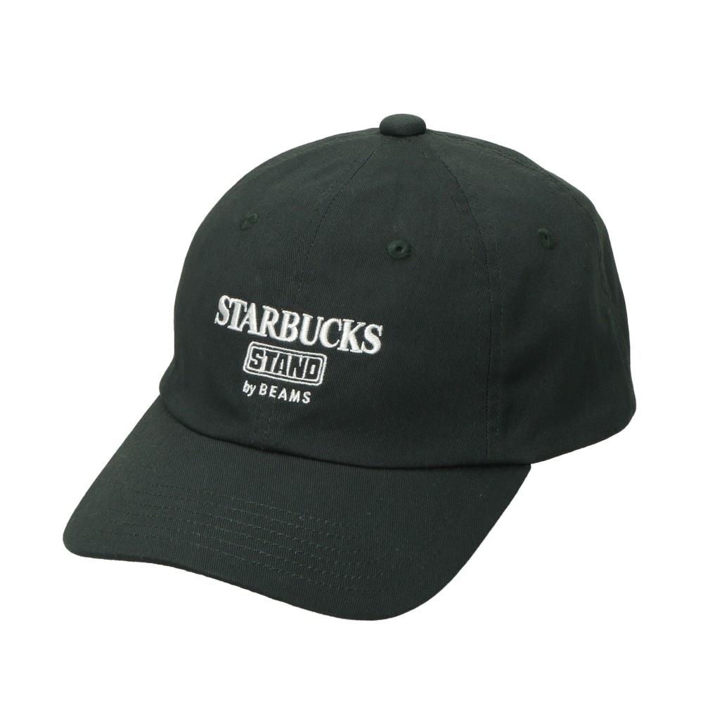 STARBUCKS STAND by BEAMS 6P LOGO キャップ グリーン|グッズ|goods