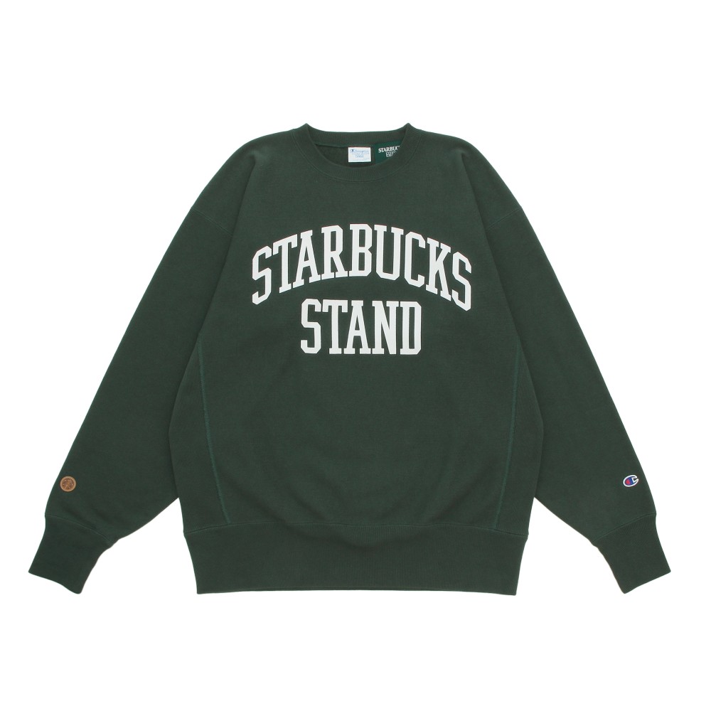 STARBUCKS STAND by BEAMS Champion リバースウィーブ®スウェット