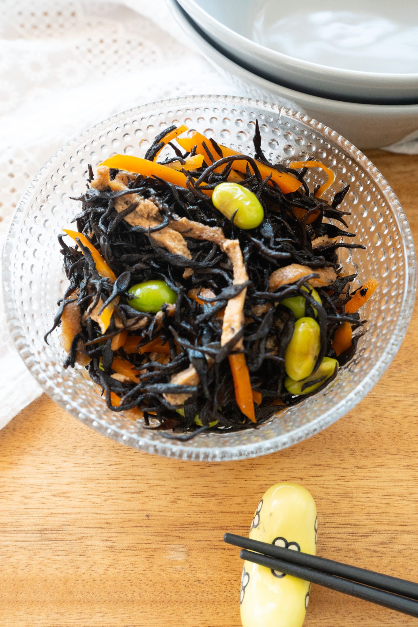 お弁当の作り置きに】基本のひじき煮【枝豆入り】 | レシピサイトNadia