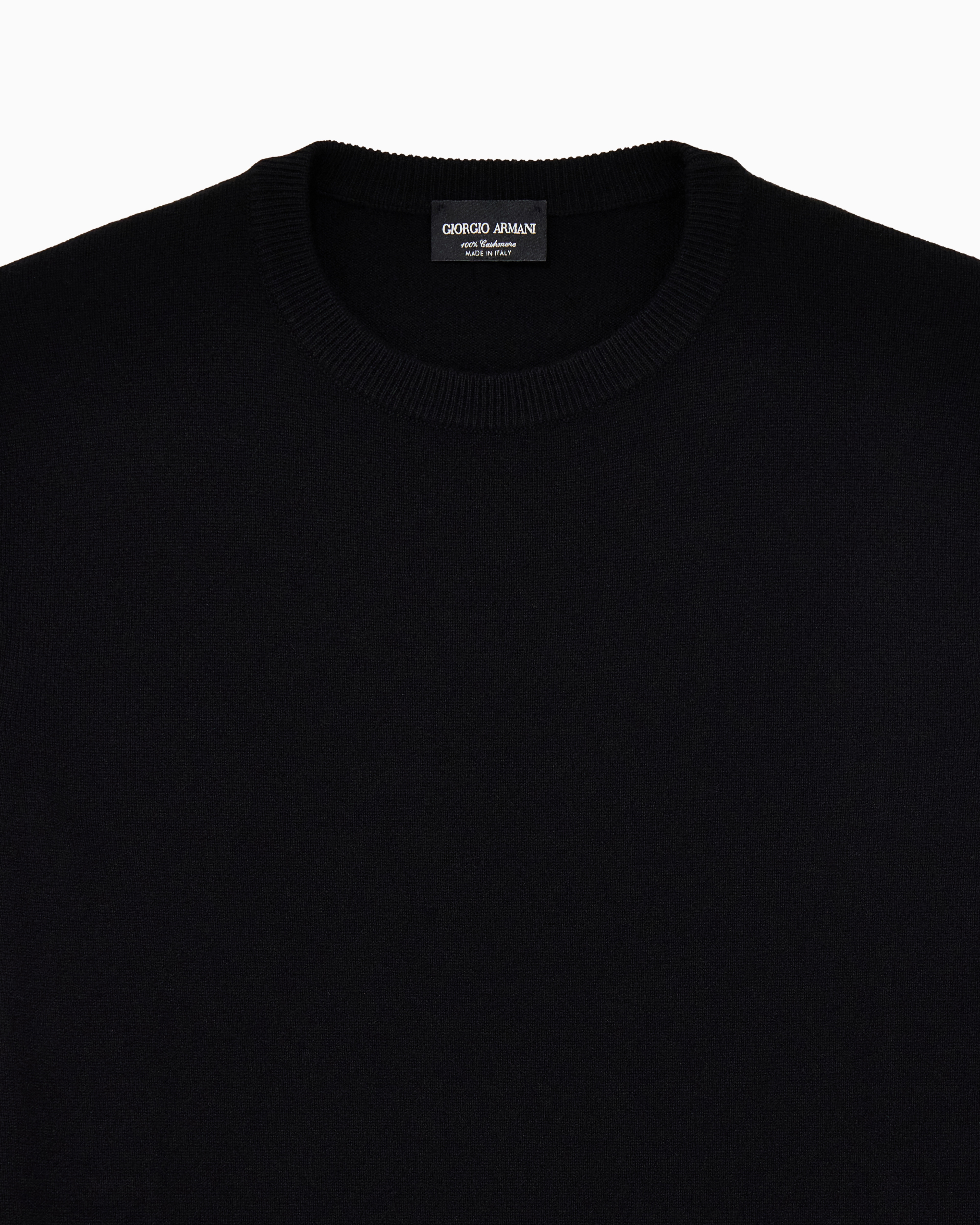 クルーネックセーター カシミア | Giorgio Armani