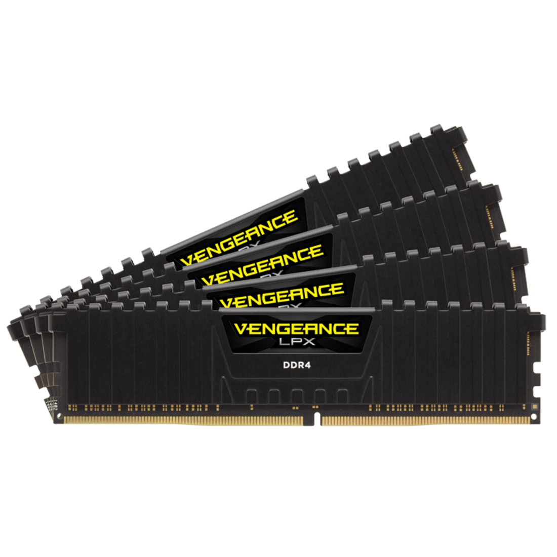 VENGEANCE® LPX 32GB (4 x 8GB) DDR4 DRAM 3600MHz C16 Memory Kit - Black