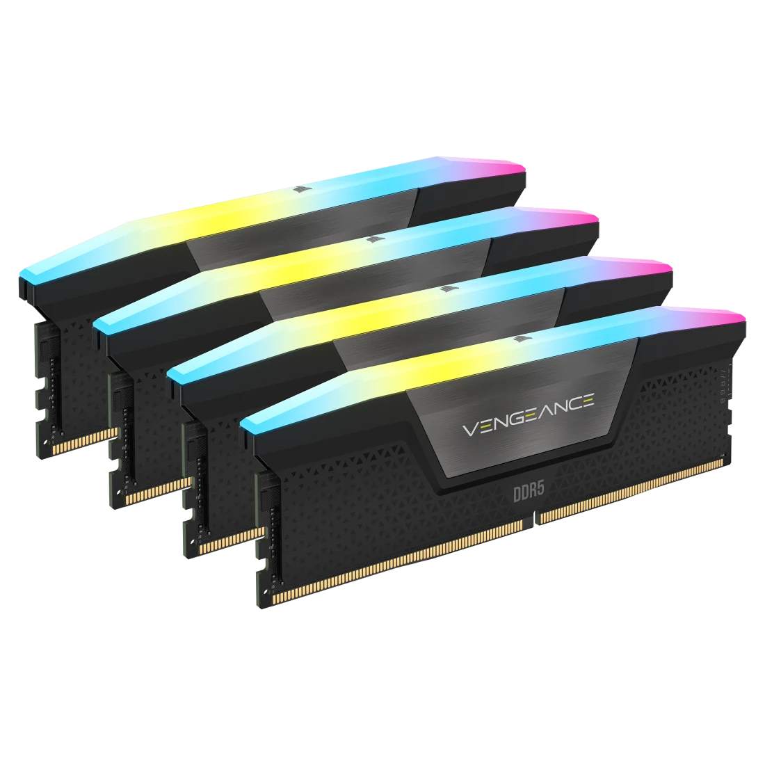 VENGEANCE® RGB 64GB (4x16GB) DDR5 DRAM 6000MT/s CL36 Memory Kit