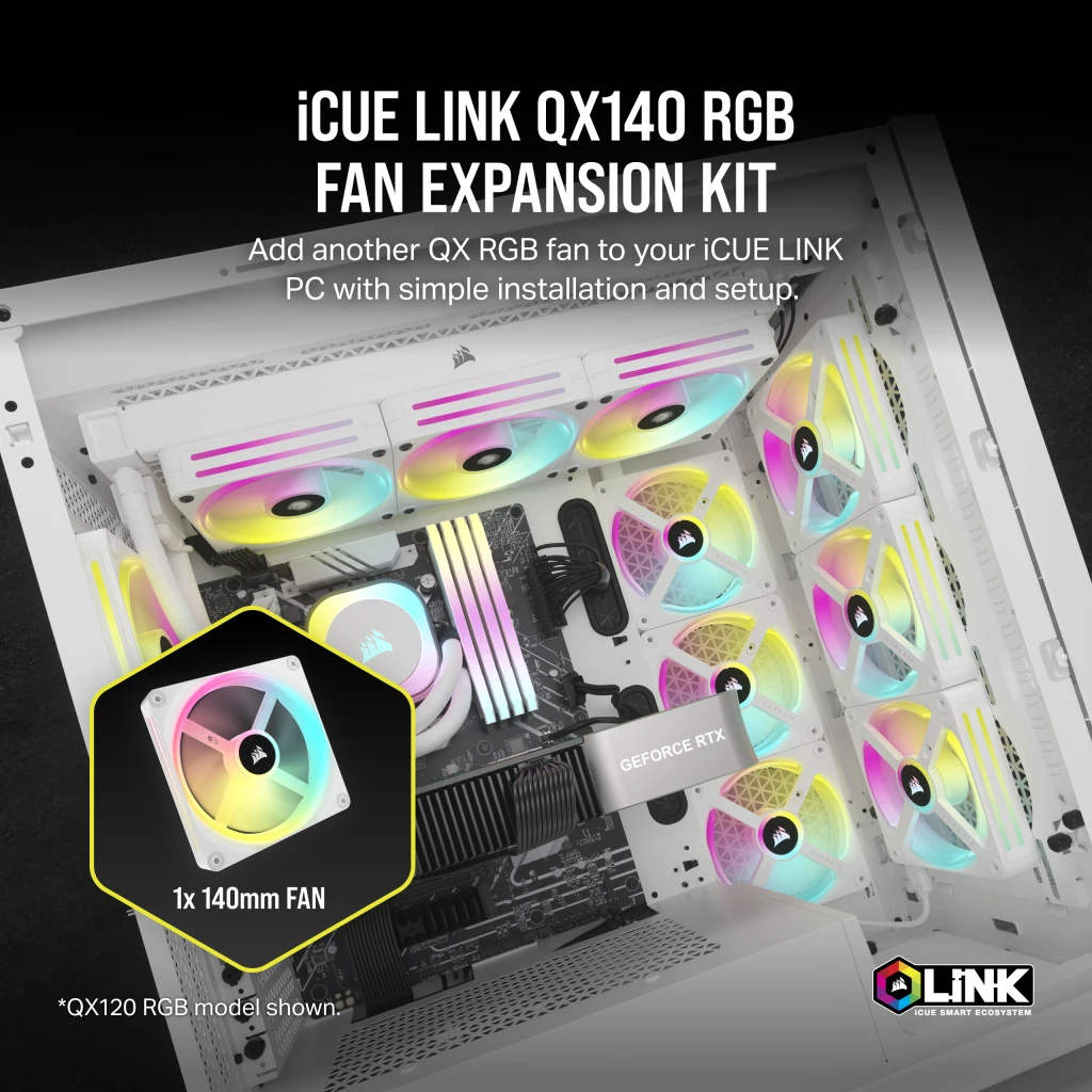 RGB PC ケースファン | iCUE RGB LED搭載ファン | CORSAIR