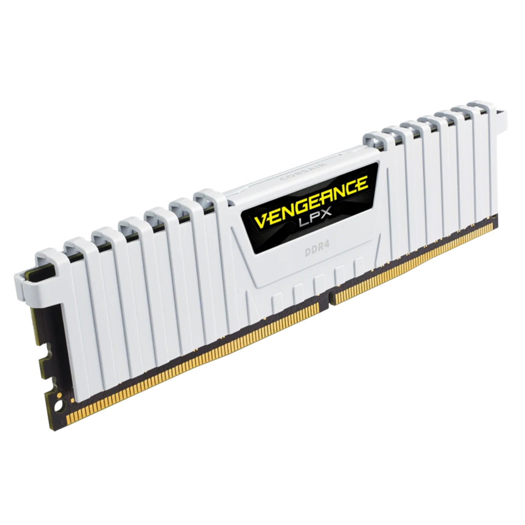 VENGEANCE® LPX 16GB (2 x 8GB) DDR4 DRAM 3200MHz C16 Memory Kit – White