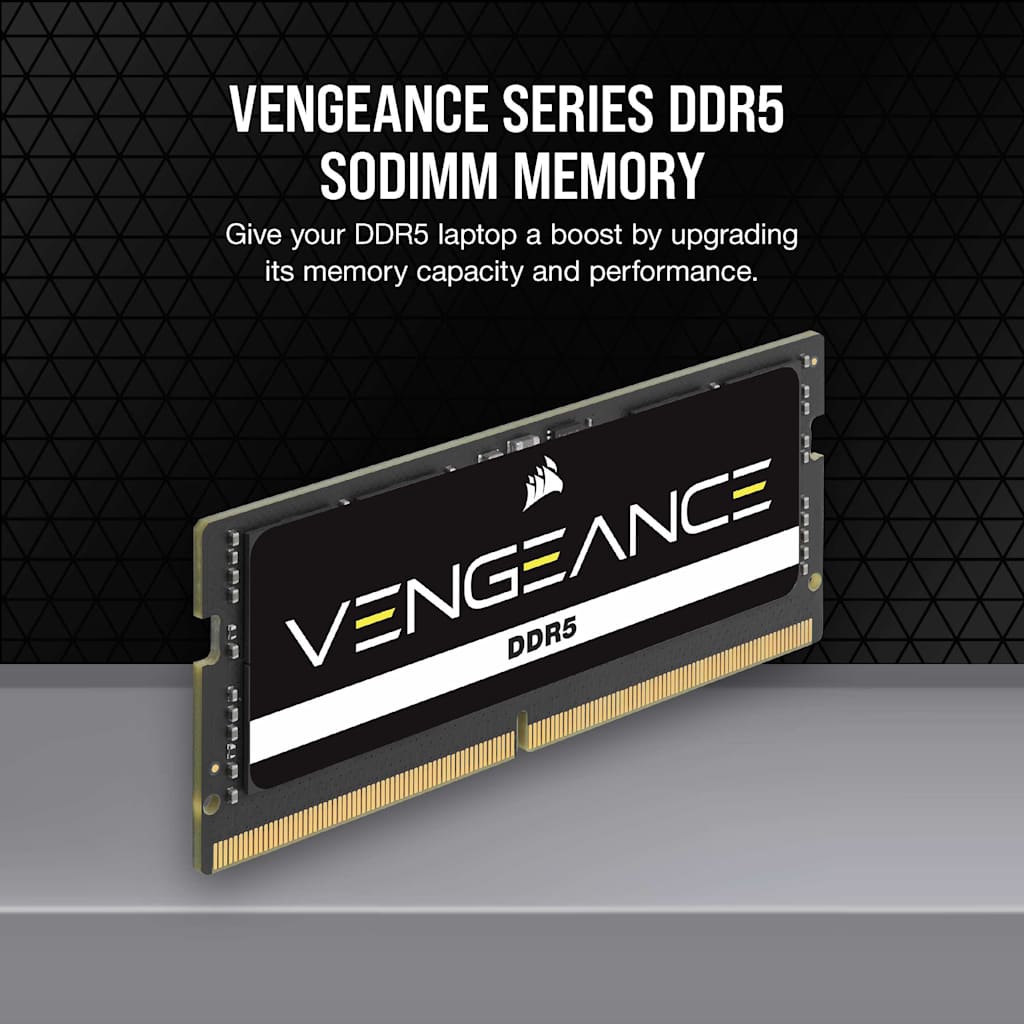 VENGEANCE DDR5 SODIMM 32GB (2x16GB) DDR5 5600MT/s (PC5-44800) CL48