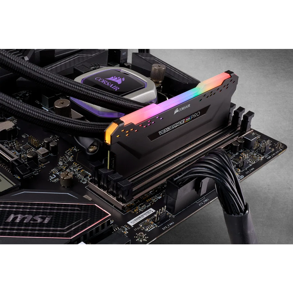 VENGEANCE® RGB PRO 8GB (1 x 8GB) DDR4 DRAM 3200MHz C16 Memory Kit
