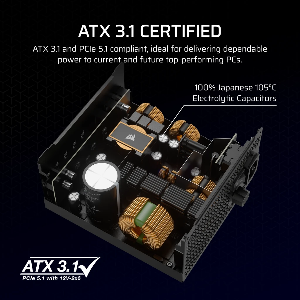 RMx Series RM1000x Fully Modular Power Supply