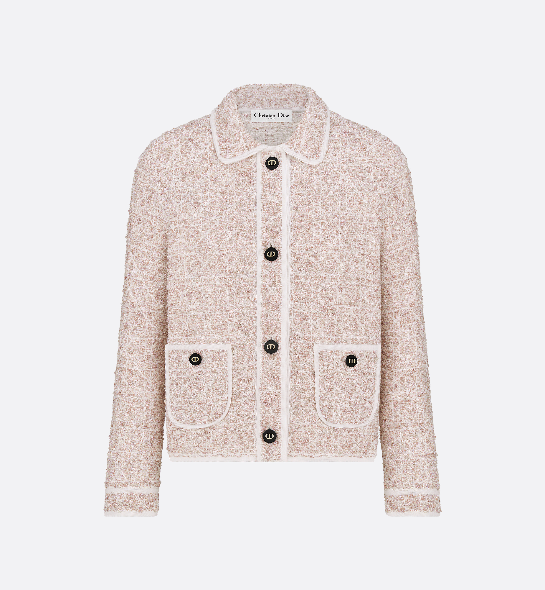 DIOR | ジャケット マクロカナージュ コットンブレンド ツイード ニット