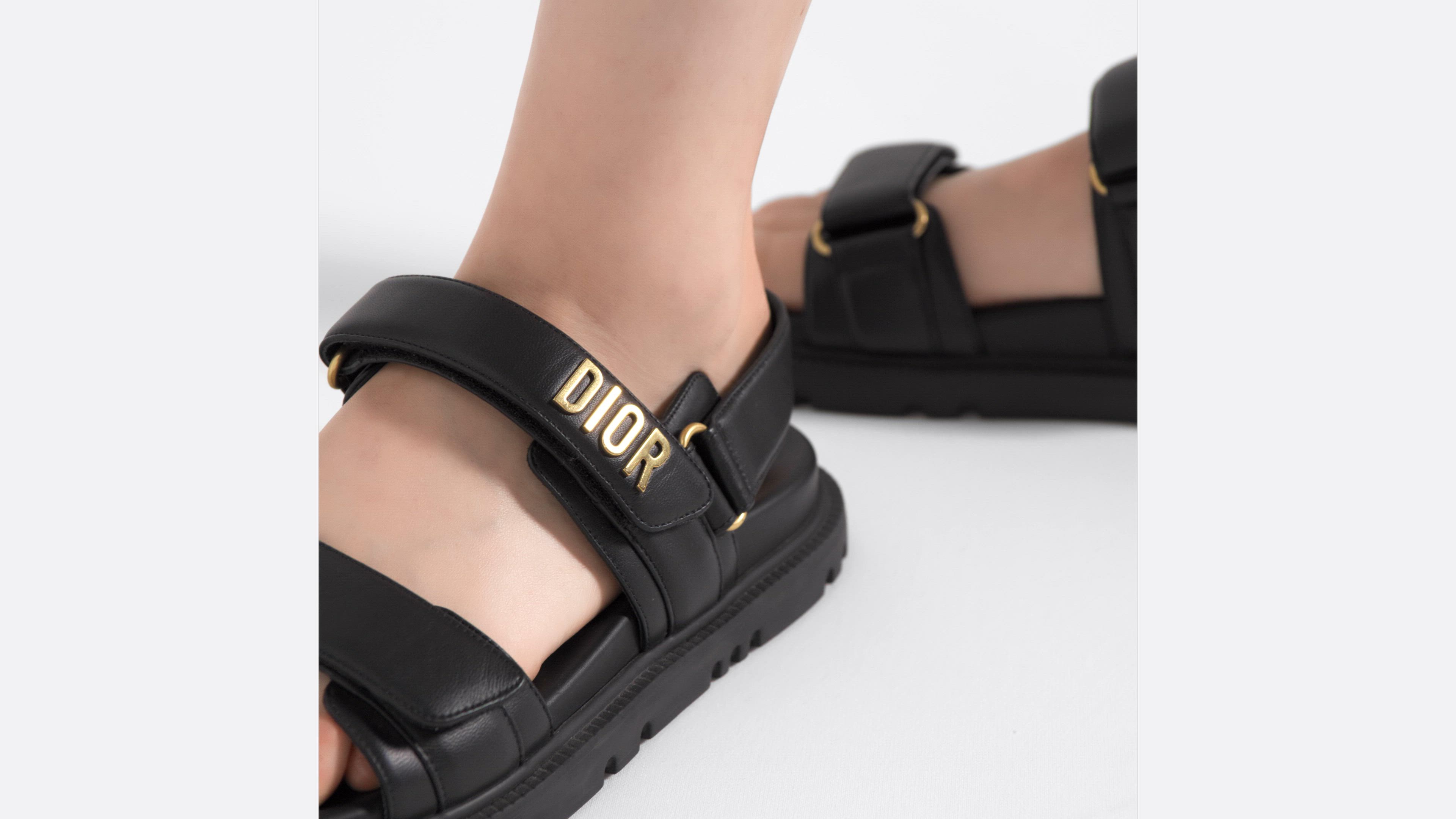 DIOR | Dioract サンダル ラムスキン