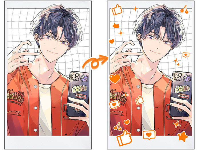 SNSマークブラシ - CLIP STUDIO ASSETS